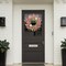 22-Inch Spring & Summer Artificial Flower Wreath for Front Door – Colorful Tulips, Lavender & Greenery on Durable Base for Indoor & Covered Outdoor Farmhouse Décor